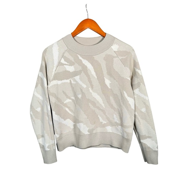 ATHLETA Jacquard Merino Wool Knit Crewneck Pullover - Picture 4 of 11